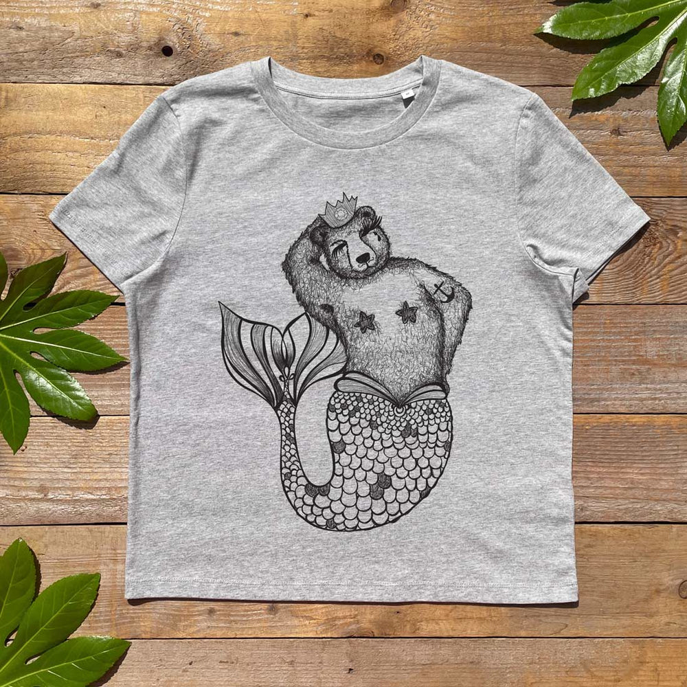 BEAR MERMAID TSHIRT