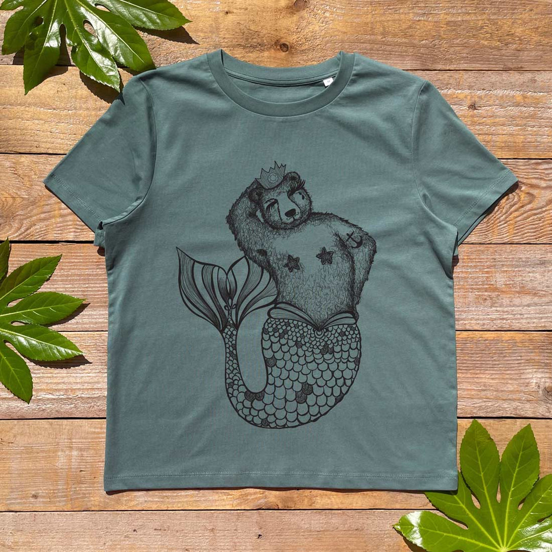 BEAR MERMAID TSHIRT