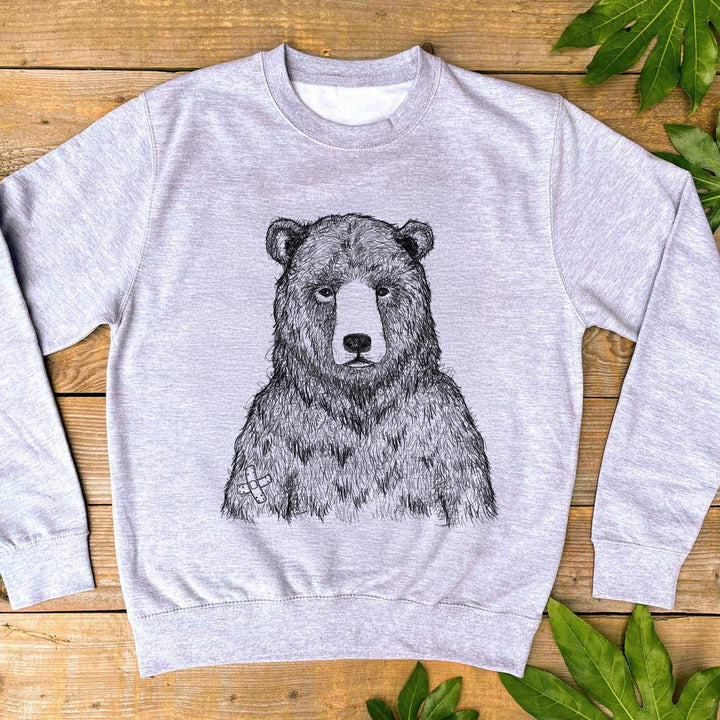 grey bear jumper