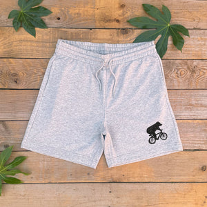 mini bear bike shorts grey