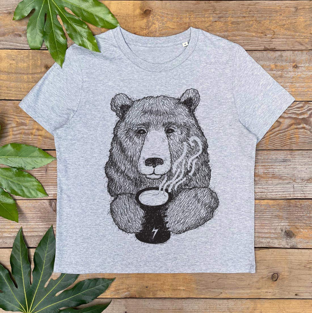 'Cuppa Bear' Women's T-Shirt