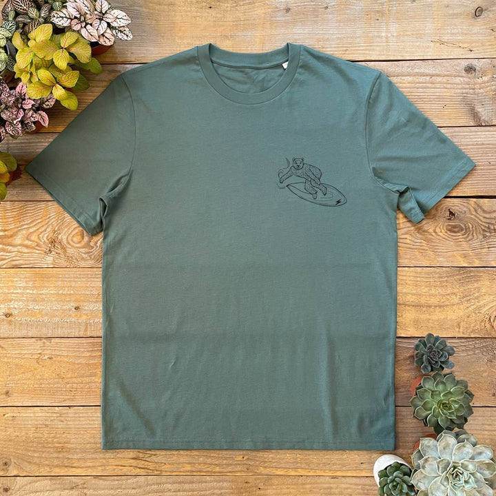 BEAR ON SURF BOARD TEE