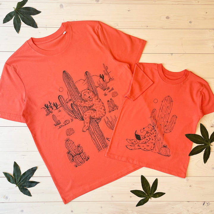 WILD WEST T-SHIRT SET HABANERO