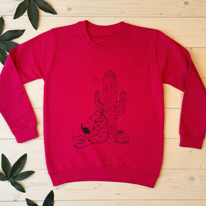 cactus and bear jumper