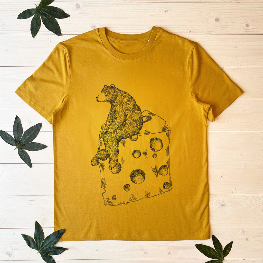 mens bear tshirt