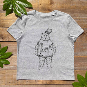 'Christmas Pudding Bear' - Women's T-Shirt