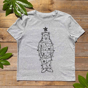 christmas tree bear tee
