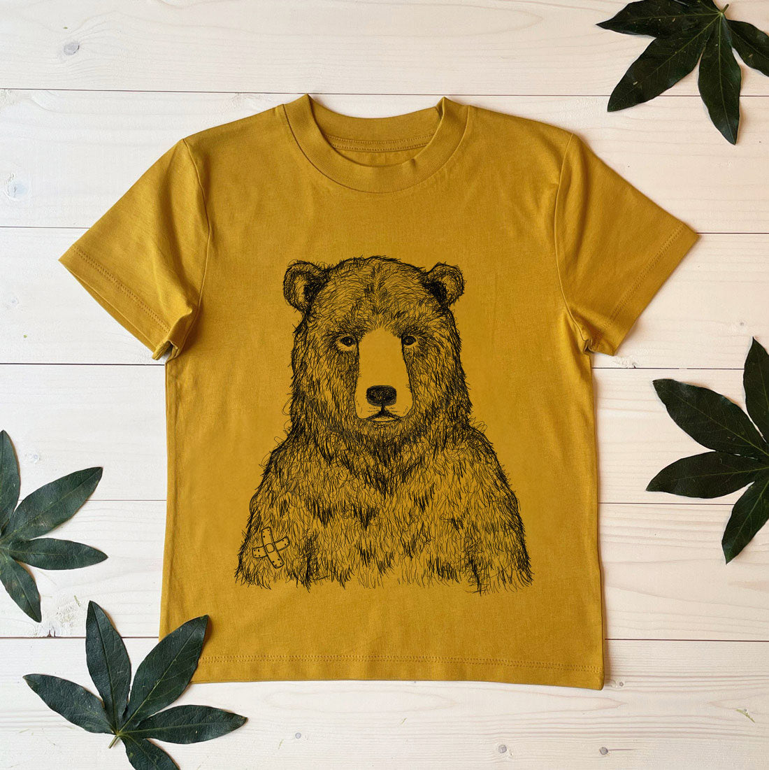 bear tshirt kids