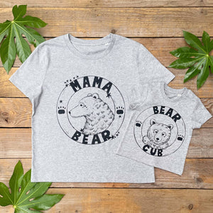 Mama Bear & Bear Cub T-Shirt Set