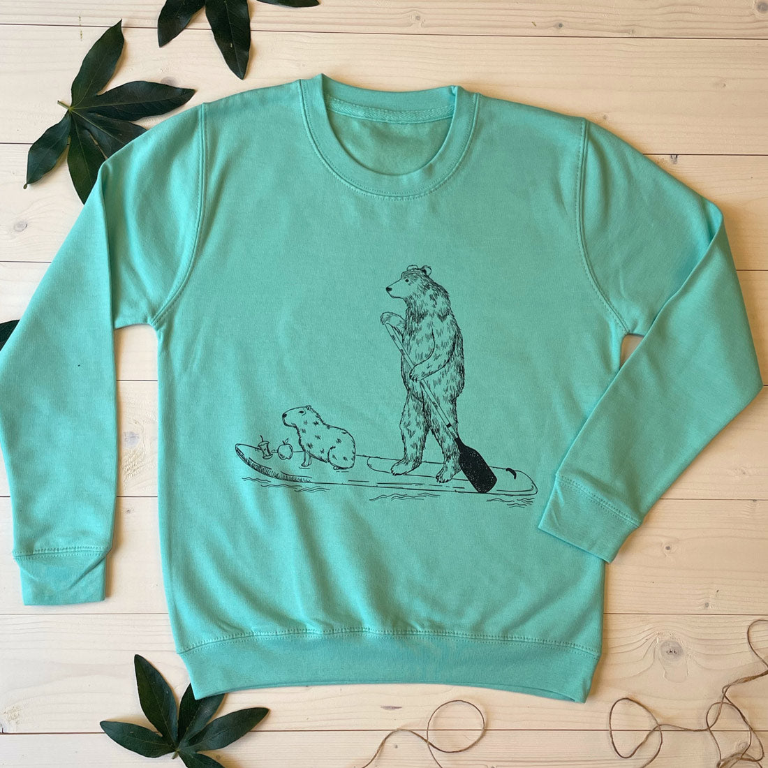 kids bear jumper