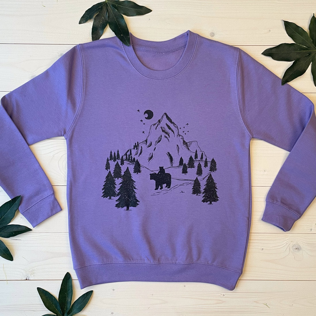 purple bear jumper