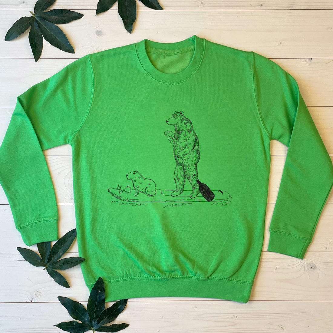 paddle board bear jumper