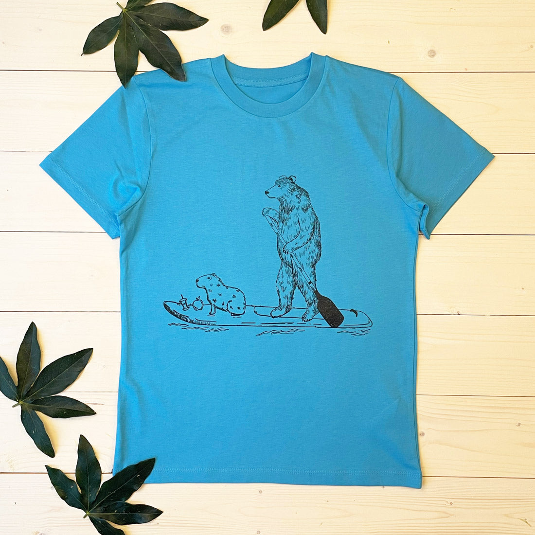 bear paddel board tee