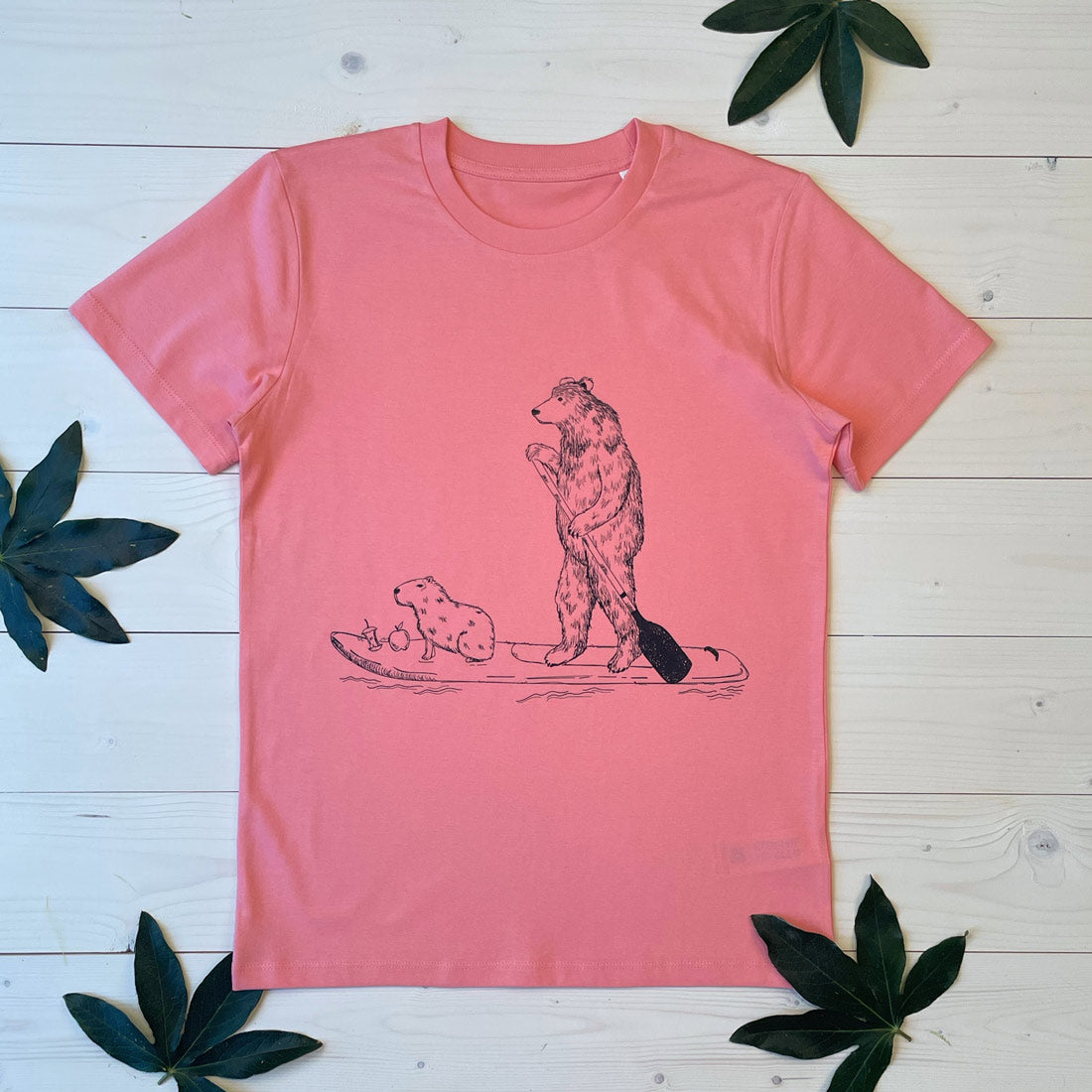 capybara and bear tee