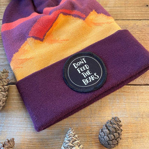 'Don't Feed The Bears' Bobble Hat - Pine Mountain