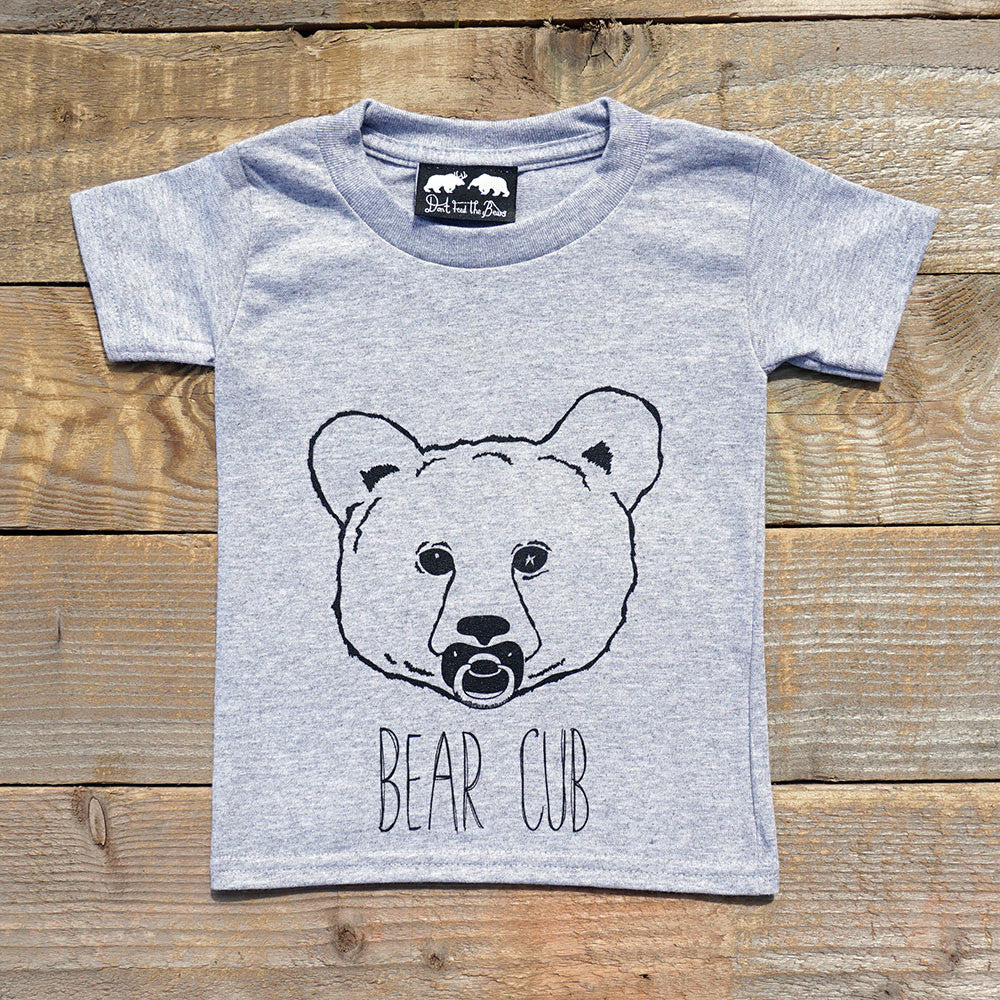 3 Bears T-Shirt Set - Mama, Papa & Bear Cub Tees - Don't Feed the